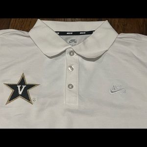 Nike SB Vanderbilt Commodores Polo Shirt Large Skateboarding Golf